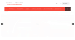 Desktop Screenshot of boniface.com